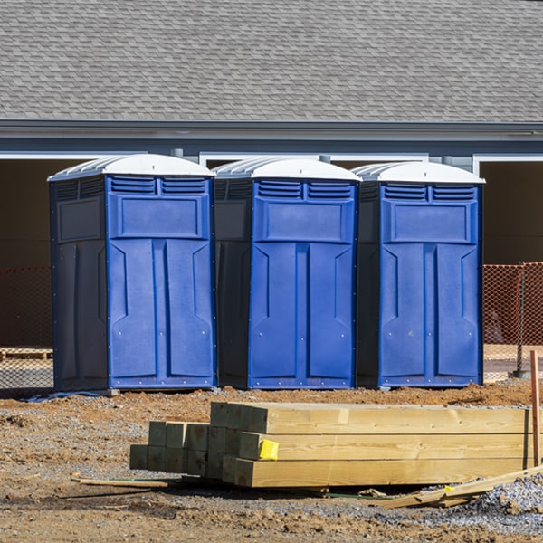 do you offer hand sanitizer dispensers inside the porta potties in Winlock Washington